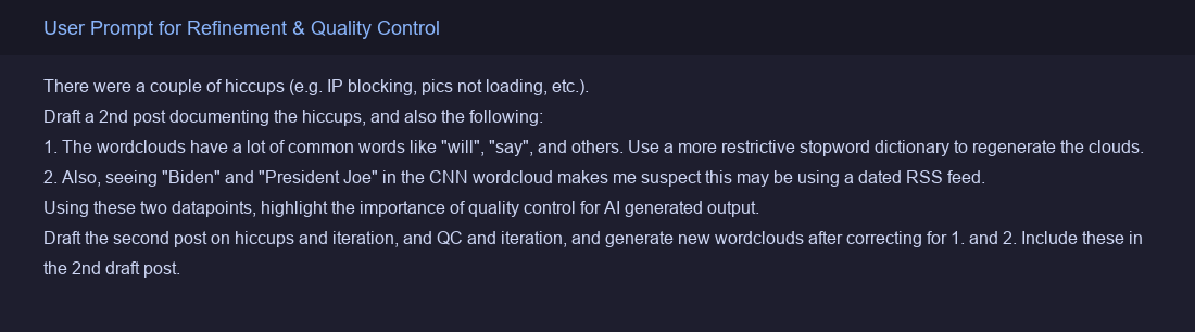 Prompt used to create this post.